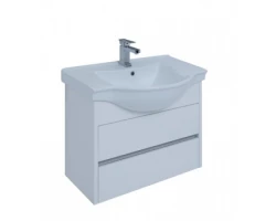 [340717] Тумба под раковину Aquanet Сидней 80 243669, цвет - белый глянцевый +10719 ₽