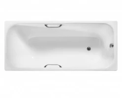 [355453] Ванна чугунная Wotte Start UR 170 х 75 см, c отверстиями для ручек, белая +40490 ₽