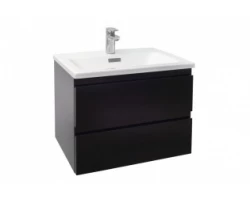[359527] Тумба под раковину Jacob Delafon Madeleine EB2052-J52, 60 см, блестящая черная +34385 ₽