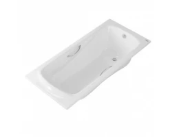 [359720] Чугунная ванна OWL 1975 Strand OWLIB191110, 170 х 80 см, с ручками, белая +49650 ₽