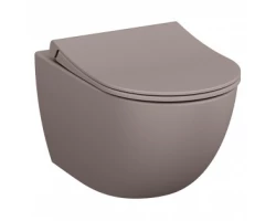 [372667] Чаша безободкового унитаза Vitra Sento 7748B050-0101, матовый минк +52780 ₽