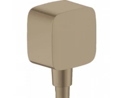 [400595] Шланговое подсоединение HG Fixfit, бронза шлифованная, 26457140 +4860 ₽