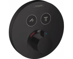 [401007] Термостат Hansgrohe ShowerSelect S, чёрный матовый, 15743670 +105730 ₽