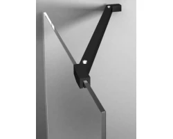 [420703] Штанга горизонтальная Jacob Delafon Contra, длина 50 см, c шарнирами для регулировки, угол 45°, чёрная, E22BT-BL (GM) +15031 ₽