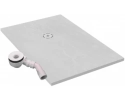 [421379] Поддон Jacob Delafon Singulier, 190 x 70 см, материал Neoroc с антискользящим покрытием, белый, E67010-SHM + слив, диам +64010 ₽