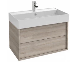 [441407] Тумба под раковину Jacob Delafon Vivienne 80 см, корпус серый дуб, фасад серый дуб, без ручек, EB1584-E71-E71 +56000 ₽