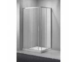 [523191] Душевой уголок BelBagno Etna, 80 х 120 х 195 см, стекло прозрачное, профиль хром, ETNA-AH-22-80/120-C-Cr +29480 ₽