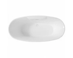 [540171] Ванна акриловая Abber 170 х 80 x 58 см, отдельностоящая, белая, AB9374-1.7 +79800 ₽