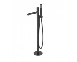 [558511] Смеситель для ванны и душа BelBagno Uno, напольный, черный матовый, UNO-FMT-NERO +45170 ₽