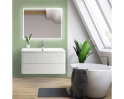 [558675] Тумба под раковину BelBagno Albano ALBANO-1200-2C-SO-BL 120 см, подвесная, цвет белый глянцевый (bianco lucido) +35860 ₽