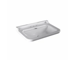 [630781] Раковина керамическая Kerasan Waldorf  80 х 55 см, 3 отверстия под смеситель, белая, заглушка хром, 4141K1bi/cr*3 +35553 ₽