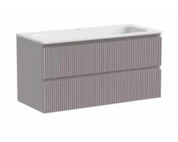 [640972] Тумба под раковину Sancos Snob R 100 см подвесная, Doha Soft, SNR100SM +23500 ₽