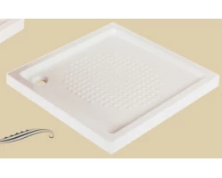 [126205] Поддон душевой Migliore  90 x 90 см, ML.PDQ-28.380.BI, керамика +26598 ₽