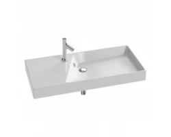 [133730] Раковина Jacob Delafon Rythmik EXN112-Z-00, 100 см, подвесная +35110 ₽