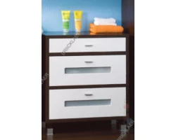 [139780] Комод Бриклаер Бали 70, белый/венге +18021 ₽