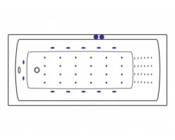 [158154] Система гидромассажа Excellent Nano, хром +117900 ₽