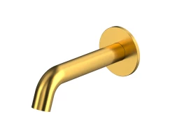 Излив настенный 164 мм WHITECROSS Y1201GLB (брашированное золото) +7624 ₽