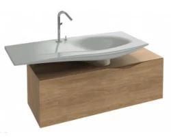 [246328] Тумба под раковину Jacob Delafon Stillness 120 EB2001-P6, подвесная, цвет - дуб +247220 ₽