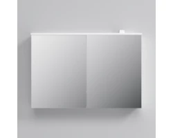 [265240] Зеркальный шкаф с LED-подсветкой AM.PM M70AMCX1001WG Spirit 2.0, 100 см, цвет: белый, глянец +36990 ₽