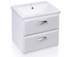 [265775] Тумба под раковину Style Line Лотос 60 CC-00000373 Люкс Plus, 60 см, подвесная, белая +12312 ₽