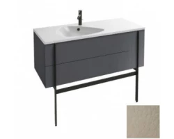 [289085] Тумба под раковину Jacob Delafon Nouvelle Vague 120 EB3036-NR2, 3 ящика, цвет - коричневая кожа +180480 ₽