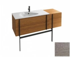 [289124] Тумба под раковину Jacob Delafon Nouvelle Vague 145 EB3037RU-E73, 3 ящика, с выступом, цвет - фактурный дуб +231570 ₽