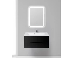 [292148] Тумба под раковину BelBagno Marino MARINO-900-2C-SO-NL-P, 90 х 45 х 55 см, Nero Lucido - черный глянец +21570 ₽