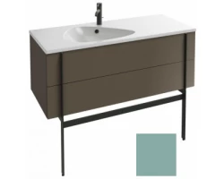 [298553] Тумба под раковину Jacob Delafon Nouvelle Vague 120 EB3035-S43, 2 ящика, цвет - ментол сатин +188600 ₽