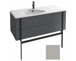 [298748] Тумба под раковину Jacob Delafon Nouvelle Vague 120 EB3036-N21, 3 ящика, цвет - серый титан глянцевый +229340 ₽