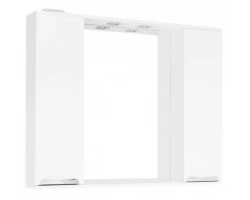 [302399] Зеркало-шкаф Style Line Жасмин 1000/С ЛС-00000586, 100 см, подвесное, белое +10032 ₽