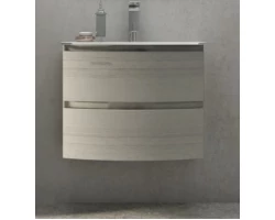 [306060] Тумба под раковину Cezares Vague 54847 69 см подвесная, цвет rovere sbiancato +43470 ₽
