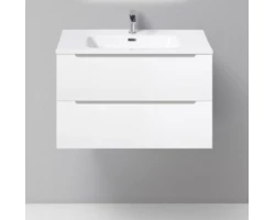 [350903] Тумба под раковину BelBagno ETNA39-500/390-2C-SO-BL-P 50 см подвесная, цвет белый глянцевый (bianco lucido) +19480 ₽