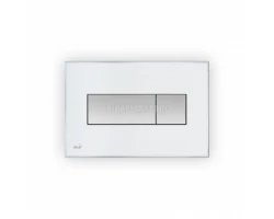 [313944] Кнопка управления AlcaPlast M1470-AEZ110 с цветной пластиной, светящаяся кнопка белая, свет белый +29151 ₽