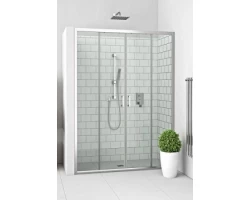 [317185] Душевой уголок Roth Lega Line, 160 х 90 см, дверь раздвижная, стекло прозрачное/intima +60060 ₽