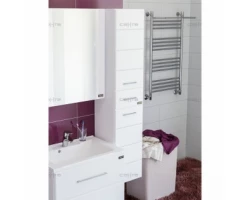 [321496] Шкаф-пенал СаНта Омега 30 507002, подвесной, цвет белый +10800 ₽