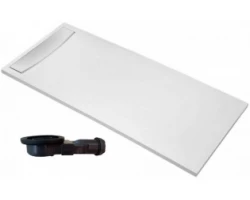 [322615] Поддон Jacob Delafon Flight Neus, 120 x 90 см, белый, E66514-00 + слив, диаметр 90 мм, E9A1364-CP +45771 ₽