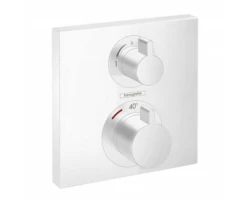 [335536] Смеситель Hansgrohe Ecostat S  для душа, термостатический, белый матовый, 15714700 +78190 ₽