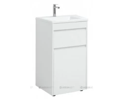 [336177] Тумба под раковину Aquanet Токио 48 00239289 (напольная, 1 ящик), цвет белый +22145 ₽