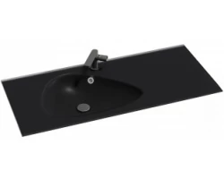 [340035] Стеклянная раковина Jacob Delafon Odeon Rive Gauche EB2565-DE3, 120 см, бронза, матовая +31850 ₽