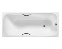 [355453] Чугунная ванна Wotte Start UR 170 х 75 см, c отверстиями для ручек, белая, БП-э0001105 +43946 ₽