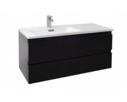 [359535] Тумба под раковину Jacob Delafon Madeleine, 100 см, блестящая черная, левая, EB2054-J52 +47290 ₽