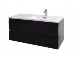 [359536] Тумба под раковину Jacob Delafon Madeleine, 100 см, блестящая черная, правая, EB2055-J52 +47290 ₽