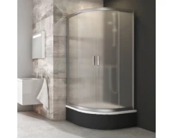[364237] Душевой уголок Ravak Blix Sabina BLCP4-80, профиль сатин, витраж грейп, 3B240U40ZG +85950 ₽