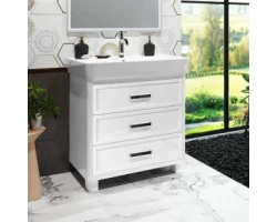 [414875] Тумба под раковину Opadiris Вегас 80 см, 00-00003259, белый +32340 ₽