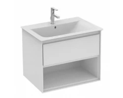 [461091] Тумба под раковину Ideal Standard Connect Air 60 см, подвесная, белый глянцевый, белый матовый, E0826B2 +71391 ₽