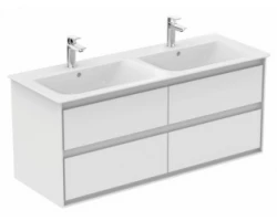 [461427] Тумба под раковину Ideal Standard Connect Air 120 см, подвесная, белый глянцевый, белый матовый, E0822B2 +161069 ₽