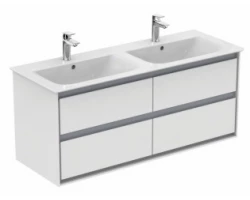 [461439] Тумба под раковину Ideal Standard Connect Air 120 см, подвесная, белый глянцевый, светло-серый матовый, E0822KN +161069 ₽