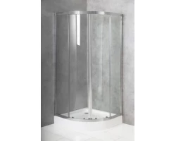 [462011] Душевой уголок AcquaSi AS-Space 80 х 80 см, стекло прозрачное, профиль хром, AS-SPACE-R-2-80-C-Cr +18370 ₽