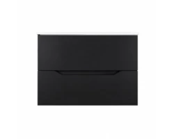[462063] Тумба с раковиной Orange Line, подвесная, чёрный матовый, Li-80Tub+Ra +22490 ₽