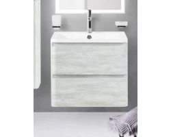 [474595] Тумба под раковину Belbagno Albano 60 cм подвесная, Rovere Vintage Bianco, ALBANO-600-2C-SO-RVB +27590 ₽